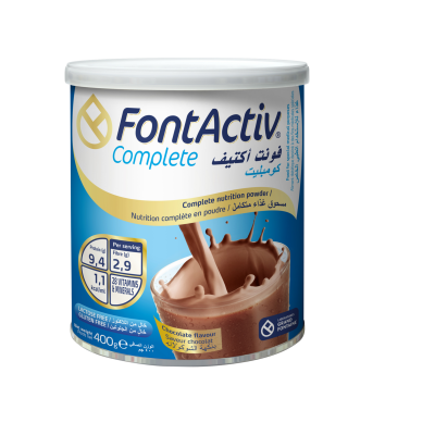 فونت أكتيف كومبليت بنكهة الشوكولاتة 400جم