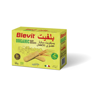 بلفيت بسكويت أطفال عضوي 180جم