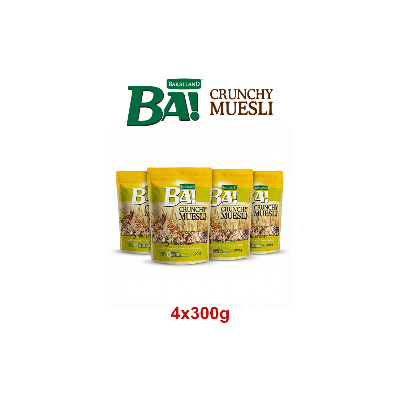 بار- موسلى مقرمش 5 فواكة مجففة مع العسل 300 جم