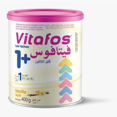 فيتافوس حليب للتغذية الإضافية فى مرحلة النمو من عمر 1-10سنوات400 جم
